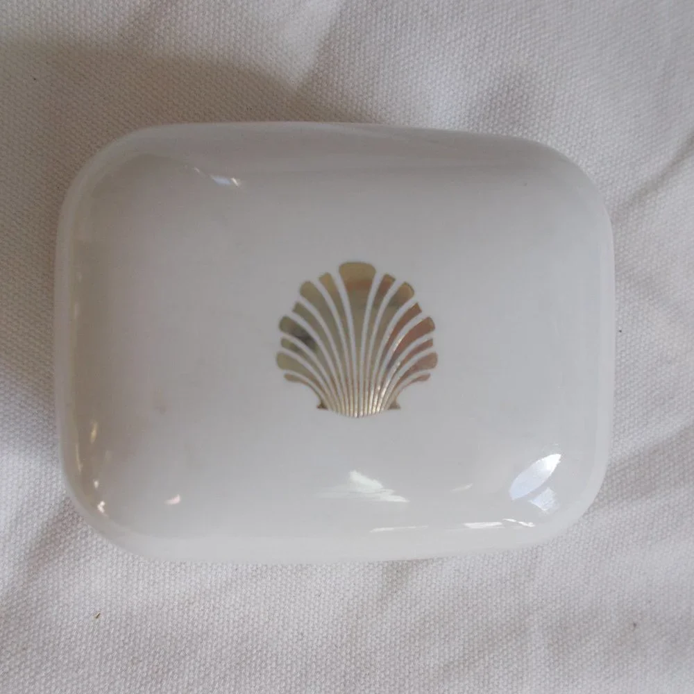 𝅺vintage Covered Bar Soap Container